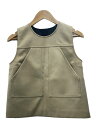 【中古】MSGM◆ジレベスト/40/コットン/BEG/2041mdt02【レディースウェア】