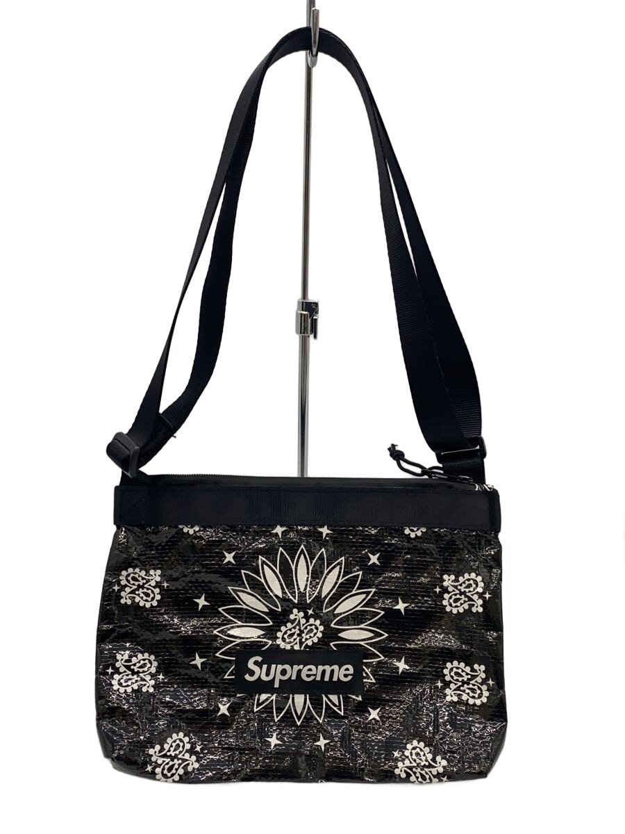 Rakuten - 【中古】Supreme◆ショルダーバッグ/--/BLK/ペーズリー//【バッグ】