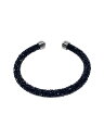 【中古】Swarovski◆バングル/--/スワロフスキー/BLK/レディース【服飾雑貨他】