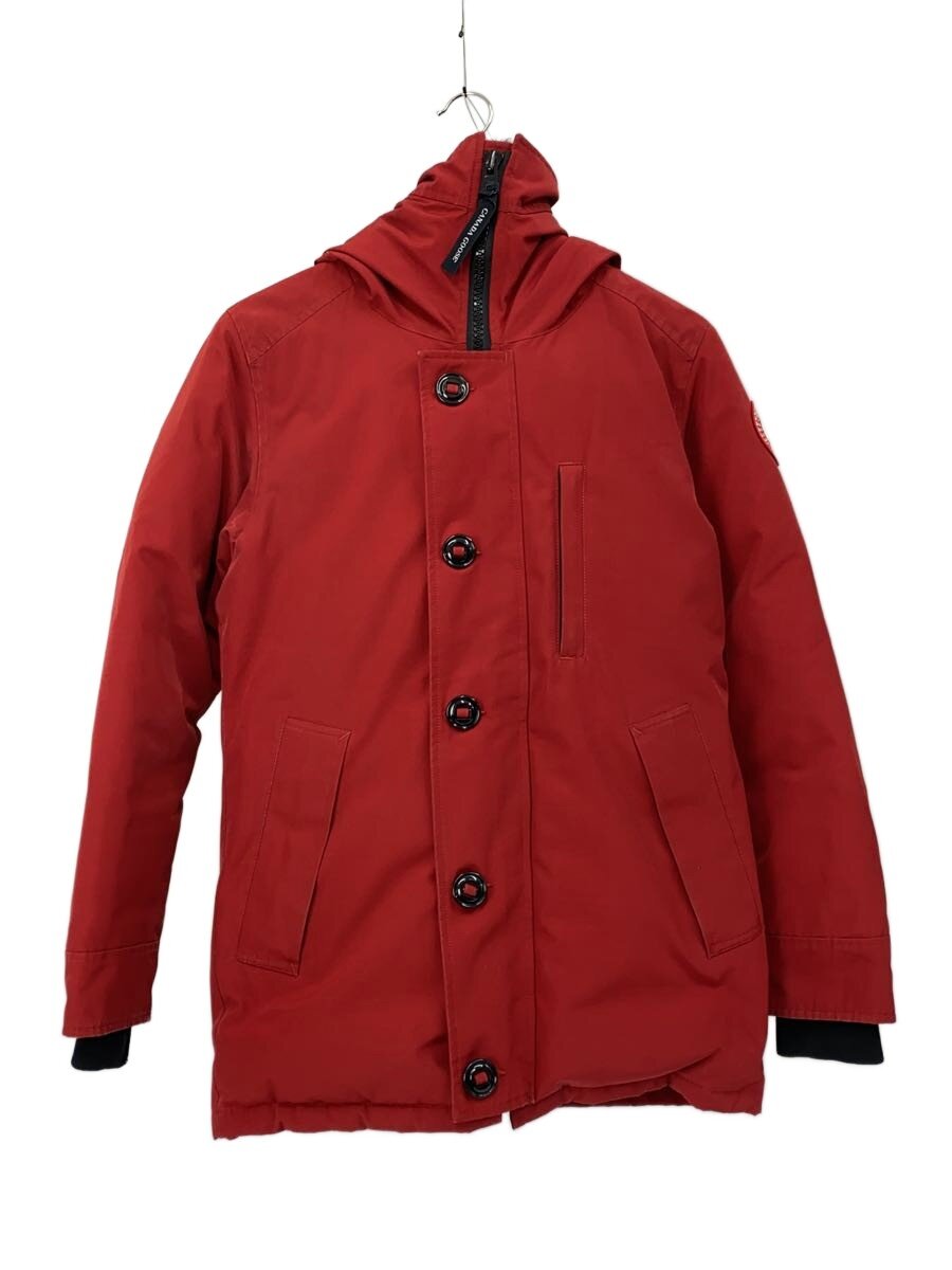 【中古】CANADA GOOSE◆ダウンジャケット/XS/ポリエステル/レッド/無地/3438JM/ ...