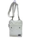 【中古】PORTER◆ショルダーバッグ/レザー/WHT/フリースタイル//【バッグ】(4)