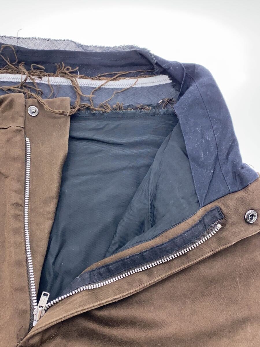 【中古】OMAR AFRIDI◆ボトム/ダメージ/44/コットン/BRW【メンズウェア】