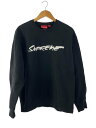 【中古】Supreme◆スウェット/L/コットン/BLK/無地【メンズウェア】