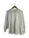 【中古】ENFOLD◆長袖カットソー/38/コットン/WHT/300ga580-1990【レディースウェア】