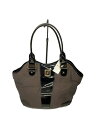 【中古】FENDI◆ハンドバッグ/キャンバス/ブラウン/2435-8BH121-LAZ-048【バッグ】