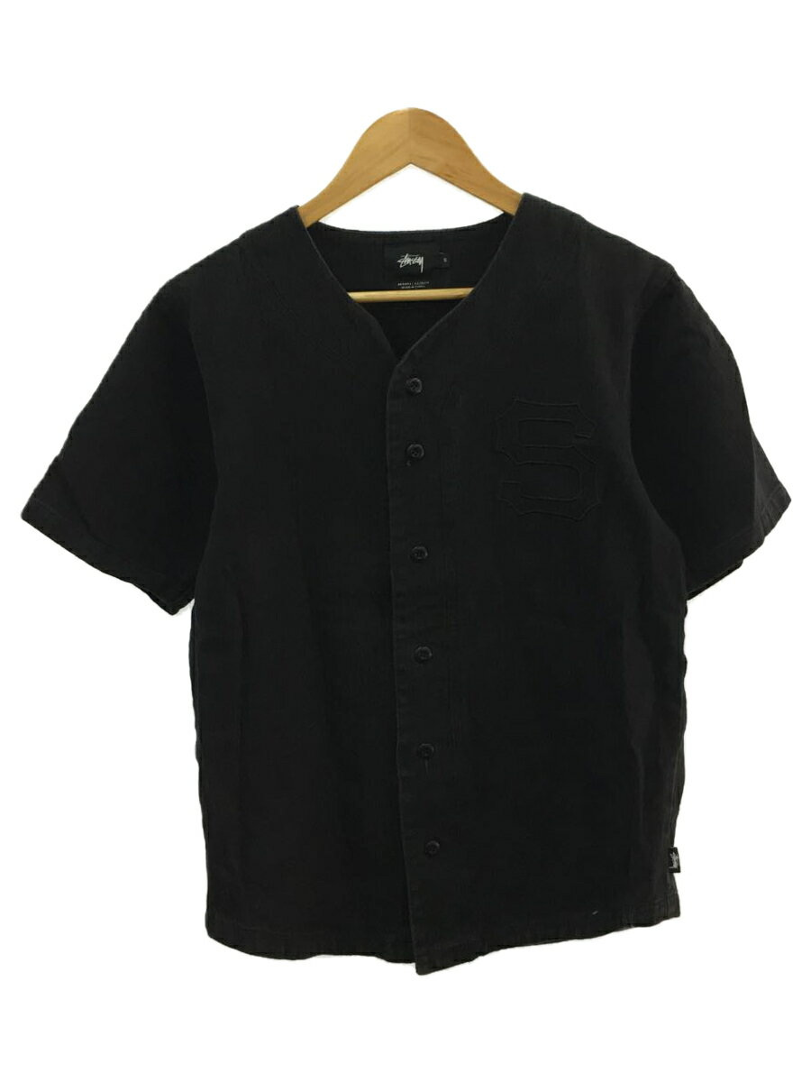 【中古】STUSSY◆半袖シャツ/S/コット