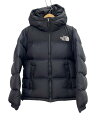【中古】THE NORTH FACE◆NUPTSE HOODIE_ヌプシフーディー/S/ナイロン/BLK【メンズウェア】