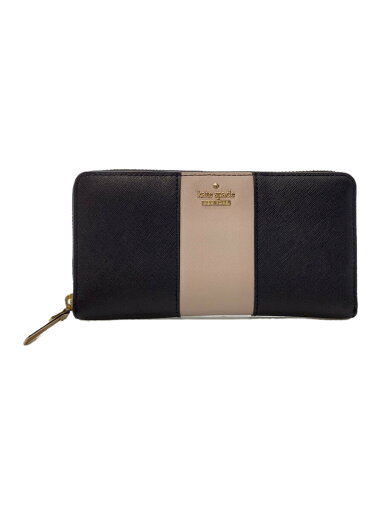 【中古】kate spade new york◆長財布/レザー/BLK/レディース/PWRU5289【服飾雑貨他】 【中古】kate spade new york◆長財布/レザー/BLK/レディース/PWRU5289【服飾雑貨他】