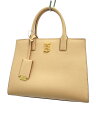 【中古】BURBERRY◆ハンドバッグ/レザー/PNK/無地【バッグ】...(4)