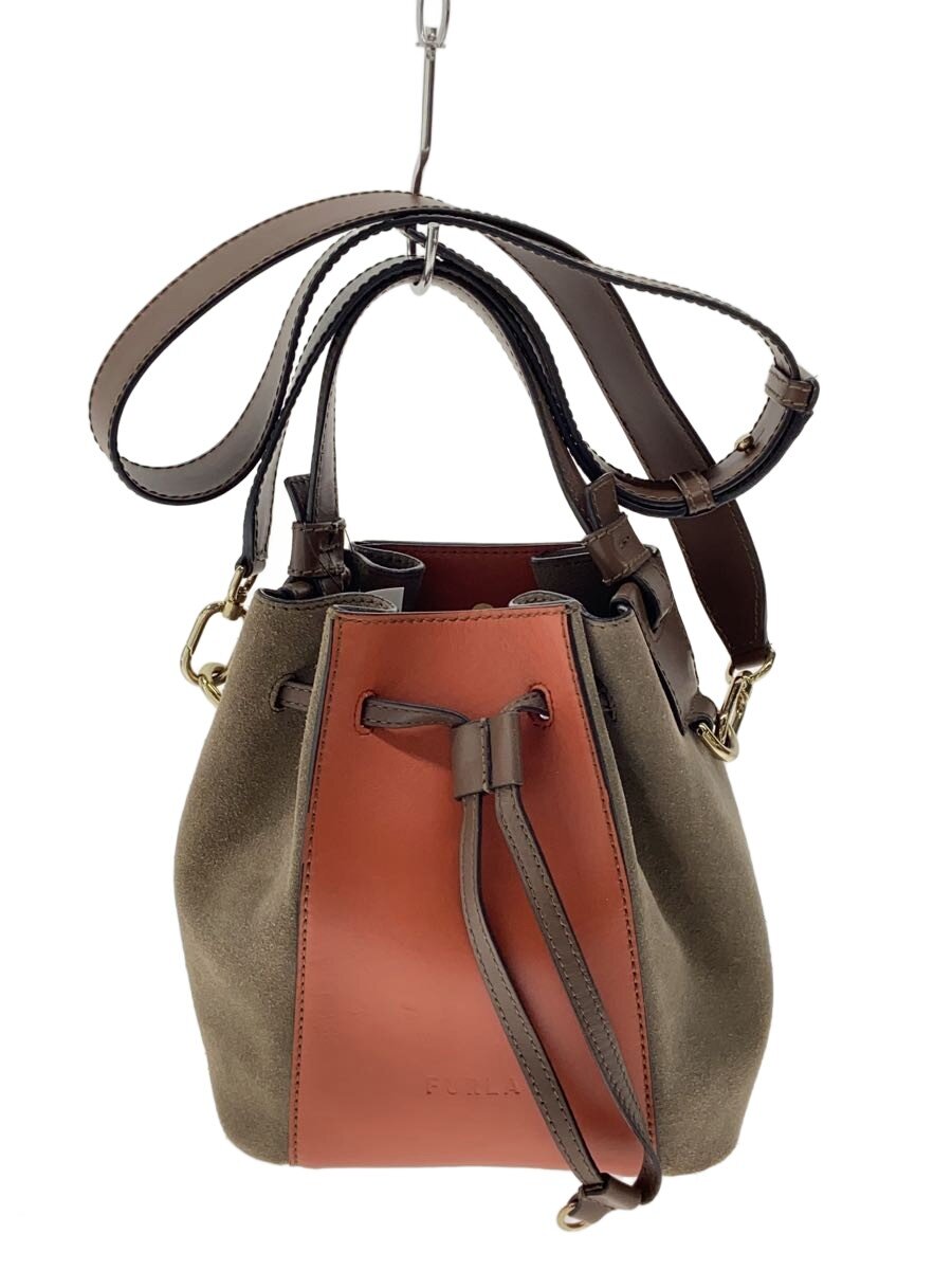 【中古】FURLA◆ショルダーバッグ/レ