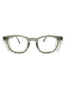 【中古】AMERICAN OPTICAL◆メガネ/ウェリントン/プラスチック/グレー/クリア/メンズ/箱付き/デットストック//【服飾雑貨他】