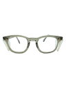 【中古】AMERICAN OPTICAL◆メガネ/ウェリントン/プラスチック/GRY/CLR/メンズ/箱付き/デットストック【服飾雑貨他】