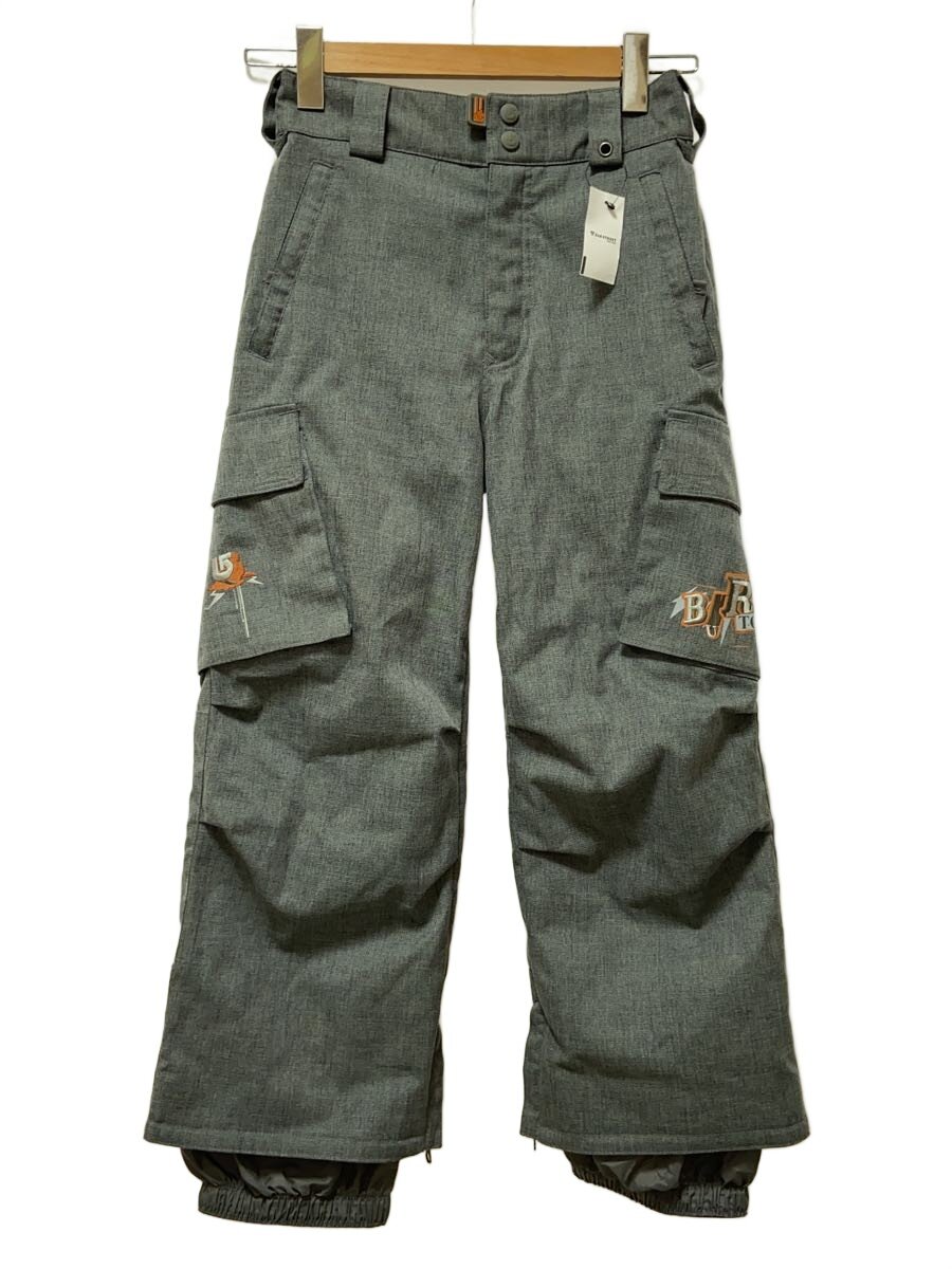 【中古】BURTON◆ウェアー/S/GRY//【スポーツ】