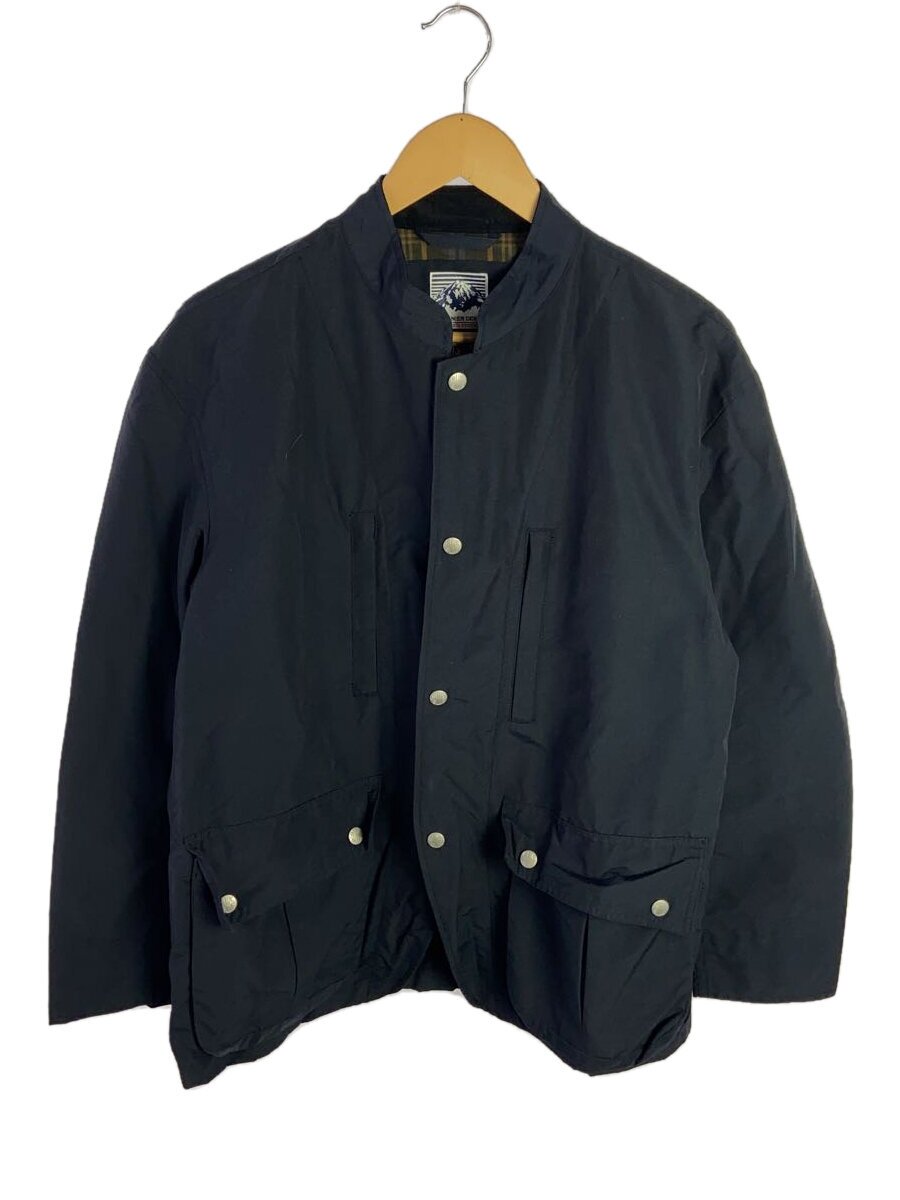 【中古】BLUE BLUE◆ジャケット/M/コットン/NVY/700085450×MT.RAINIER DESIGN//【メンズウェア】