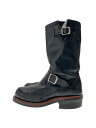 【中古】CHIPPEWA◆11インチエンジニアブーツ/エンジニアブーツ/6E/BLK/レザー/99953【シューズ】