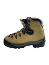 【中古】LA SPORTIVA◆トレッキングブーツ/41.5/BEG/スウェード/1164【シューズ】