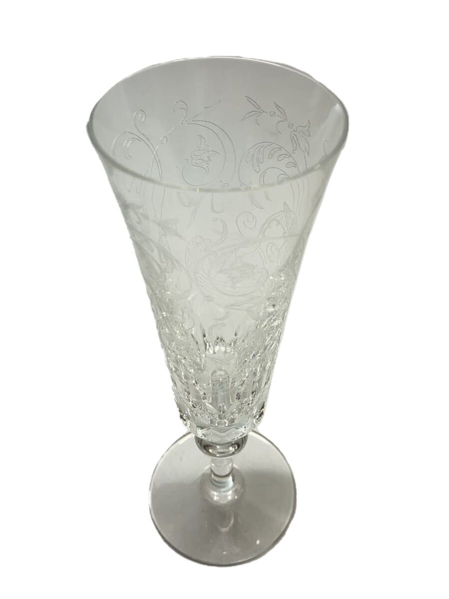 【中古】Baccarat◆パルメ/シャンパングラス/クリア【キッチン用品】