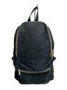 【中古】BEAUTY&YOUTH UNITED ARROWS◆リュック/ポリエステル/BLK/無地【バッグ】