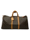 【中古】LOUIS VUITTON◆キーポル55_モノグラム・キャンバス_BRW/PVC/BRW//【バッグ】