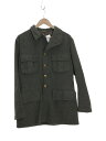 【中古】MILITARY◆40s/M39/スウェーデン軍/ウールジャケット/ミリタリージャケット/--/ウール/KHK/無地【メンズウェア】