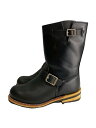 【中古】GOD&BLESS/エンジニアブーツ/26cm/BLK【シューズ】