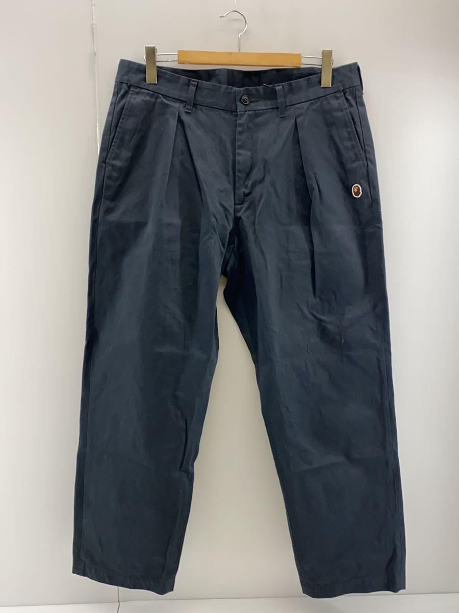 【中古】A BATHING APE◆チノパンツ/XXL/コットン/Ape Head One Point Chino Pants【メンズウェア】