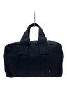 【中古】PORTER◆ボストンバッグ/キャンバス/BLK/無地【バッグ】