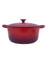 【中古】LE CREUSET◆鍋/サイズ:22cm/70588【キッチン用品】