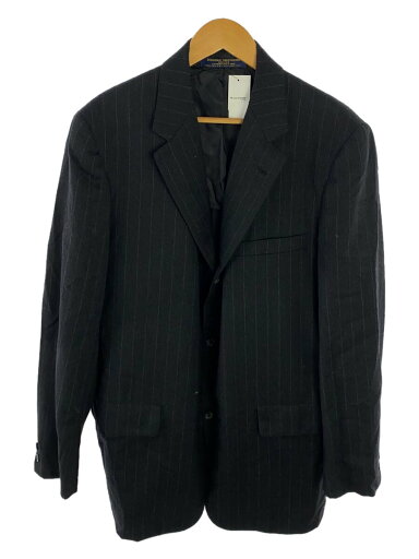 【中古】BROOKS BROTHERS◆テーラードジャケット/BLK/ストライプ/88020 441G【メンズウェア】 【中古】BROOKS BROTHERS◆テーラードジャケット/BLK/ストライプ/88020 441G【メンズウェア】