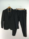 【中古】SUIT SELECT◆セットアップ/--/ウール/GRY/無地/BLDP1775//【メンズウェア】