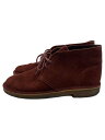【中古】Clarks◆デザートブーツ/US7/BRD/スウェード/66301【シューズ】