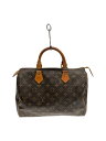 【中古】LOUIS VUITTON◆1)スピーディ30_モノグラム・キャンバス/【バッグ】