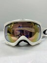 【中古】OAKLEY◆ゴーグル/スノーボード/スキー/ウインタースポーツその他/WHT【スポーツ】