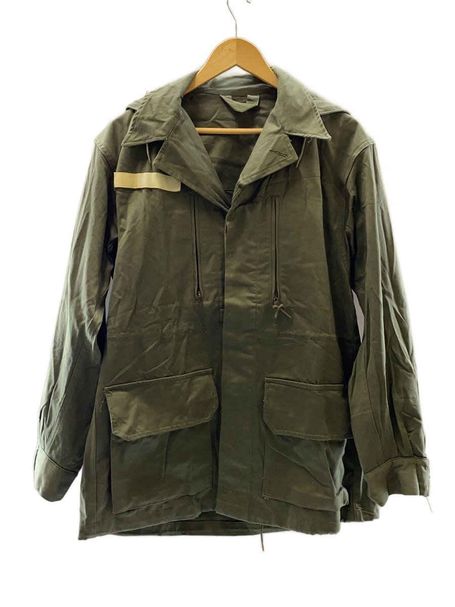 【中古】FRENCH MILITARY◆ミリタリージャケット/--/--/KHK/無地//【メンズウェア】