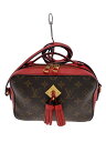 【中古】LOUIS VUITTON◆サントンジュ_モノグラム・キャンバス_BRW/--/マルチカラー/総柄【バッグ】