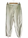 【中古】JEMORGAN◆ボトム/M/コットン/WHT/jd031-14g【メンズウェア】