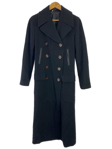 【中古】Jean Paul GAULTIER CLASSIQUE◆コート/42/ウール/BLK/無地/445908/570-5//【メンズウェア】 【中古】Jean Paul GAULTIER CLASSIQUE◆コート/42/ウール/BLK/無地/445908/570-5//【メンズウェア】