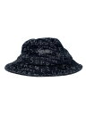 【中古】Supreme◆ハット/コットン/グレー/総柄/メンズ【服飾雑貨他】