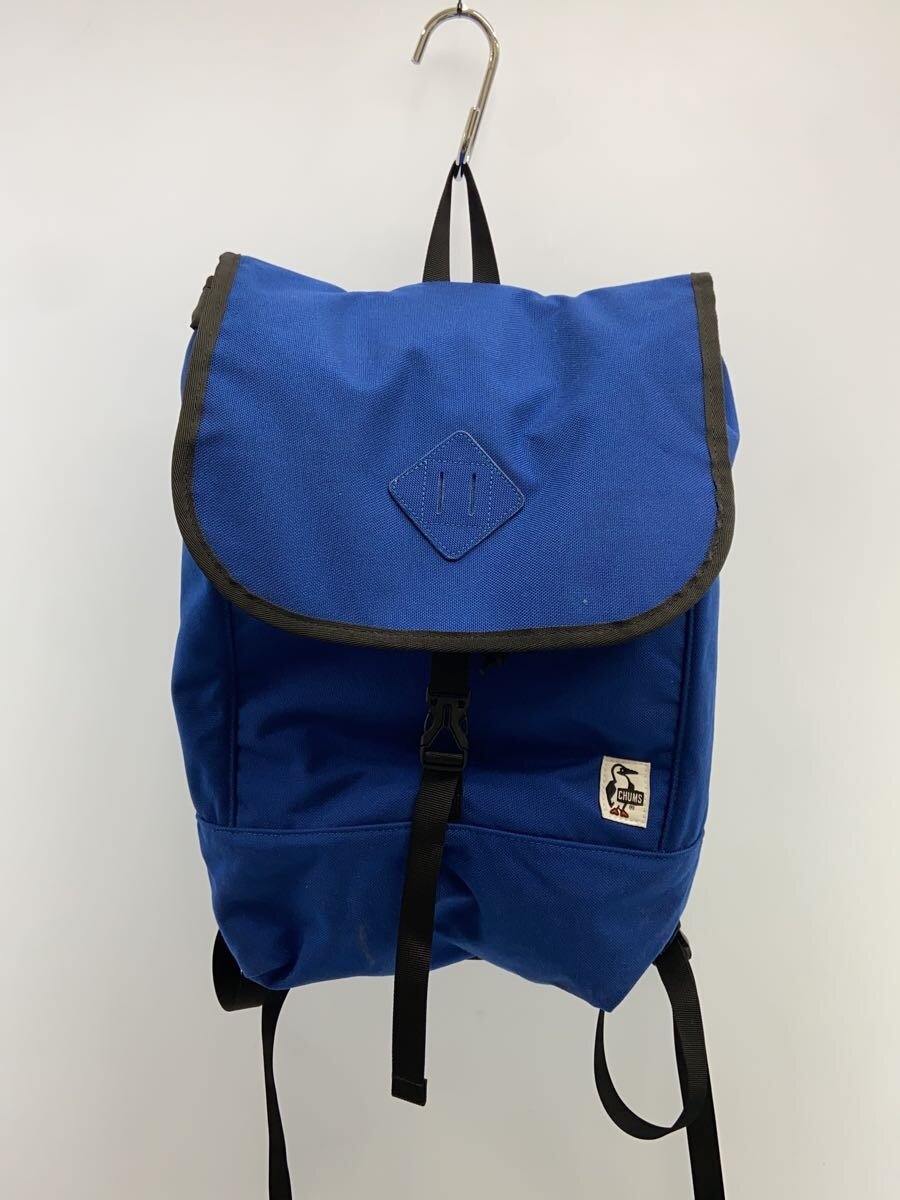【中古】CHUMS◆リュック/--/BLU【バッグ】