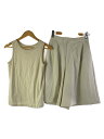 【中古】AMERI◆OTONA HALF PANTS WITH TANK SETUP/M/コットン/WHT/無地/02310520160【レディースウェア】