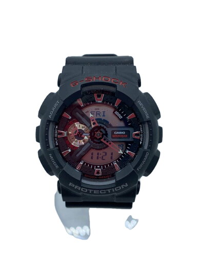 【中古】CASIO◆クォーツ腕時計・G-SHOCK/デジアナ/ラバー/BLK/BLK【服飾雑貨他】 【中古】CASIO◆クォーツ腕時計・G-SHOCK/デジアナ/ラバー/BLK/BLK【服飾雑貨他】