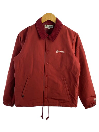 【中古】Evisen skateboards◆ジャケット/S/コットン/RED/GLC COACH JACKET【メンズウェア】 【中古】Evisen skateboards◆ジャケット/S/コットン/RED/GLC COACH JACKET【メンズウェア】
