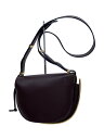 【中古】LOEWE◆ショルダーバッグ/レザー/BRW/無地/ゲートデュアル【バッグ】