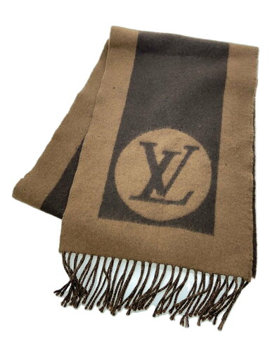 【中古】LOUIS VUITTON◆エシャルプ・カーディフ_BRW/ウール/BRW/メンズ【服飾雑貨他】 【中古】LOUIS VUITTON◆エシャルプ・カーディフ_BRW/ウール/BRW/メンズ【服飾雑貨他】