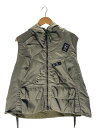 【中古】NEIGHBORHOOD◆RADIO MOD N-VEST/ナイロンベスト/L/ナイロン/カーキ/201NYNH-JKM03【メンズウェア】