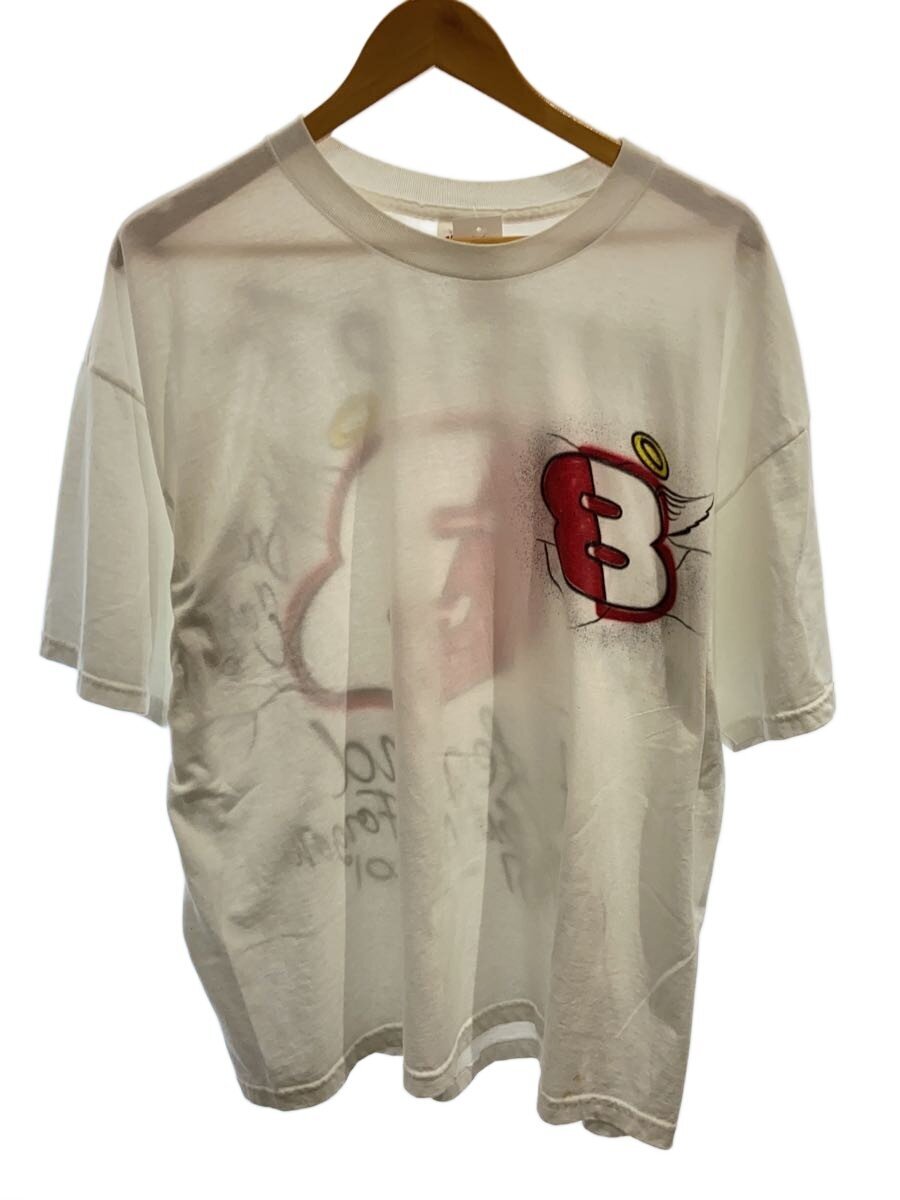 Hanes◆Dale Earnhardt sr./1951-2001/Tシャツ/XL/コットン/WHT//