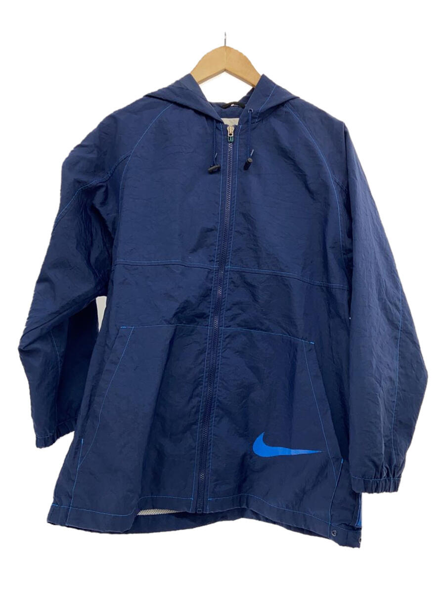 【中古】NIKE◆90s/ナイロンジャケット/S/ナイロン/NVY/S7071OPAS【メンズウェア】