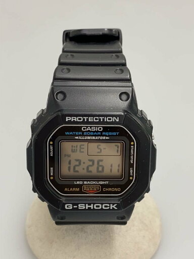【中古】CASIO◆クォーツ腕時計/デジタル/ラバー/BLK/BLK/DW-5600UE【服飾雑貨他】 【中古】CASIO◆クォーツ腕時計/デジタル/ラバー/BLK/BLK/DW-5600UE【服飾雑貨他】