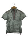 【中古】SCULPTOR◆半袖シャツ/S/ナイロン/GRY/無地【レディースウェア】(4)