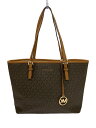 【中古】MICHAEL KORS◆トートバッグ/--/BRW/総柄/35H8GTVT2B【バッグ】(4)